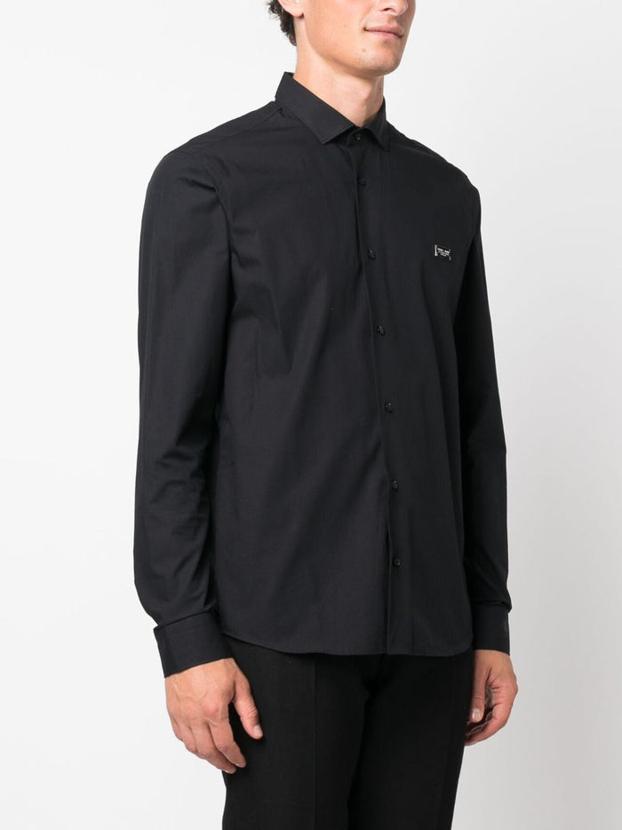 Philipp Plein Camicia Nero Uomo Sugar Daddy 1
