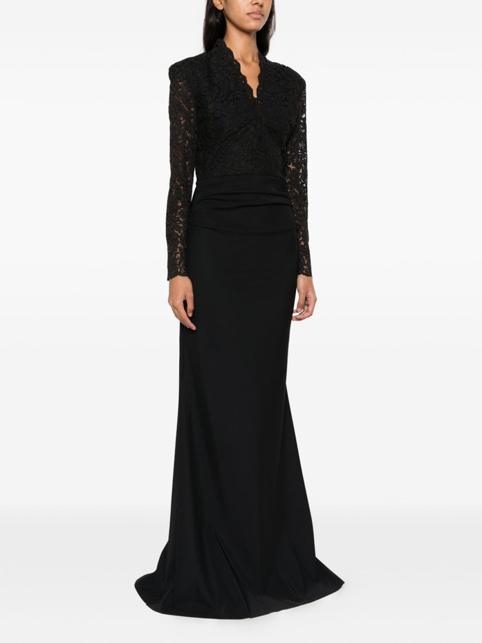 Chiara Boni La Petite Robe Abito Nero Donna 4