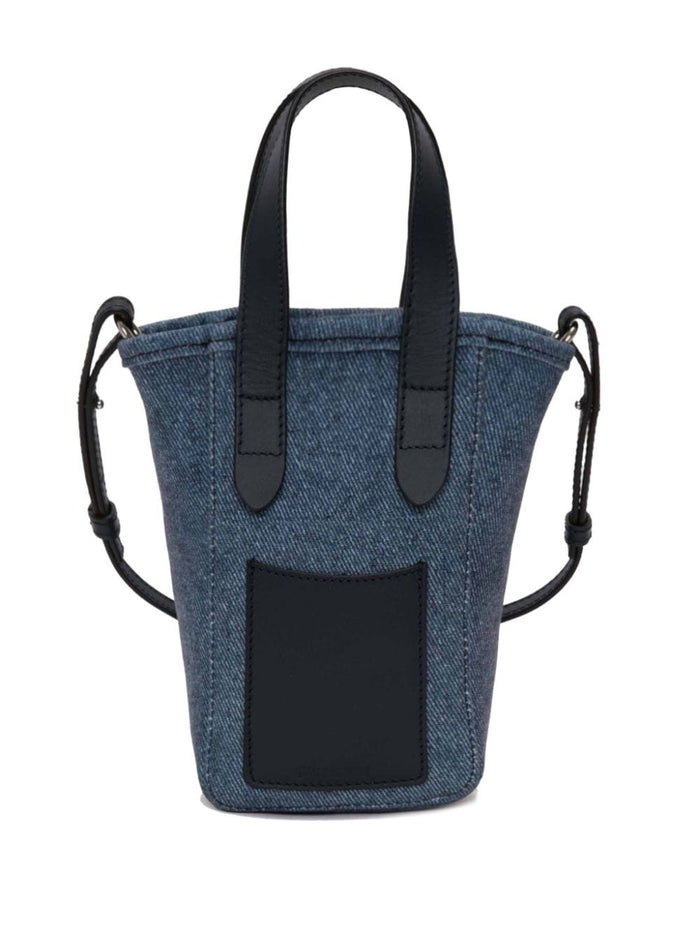 Jwanderson Women's Blue Bag Mini Belt Tote Denim 6