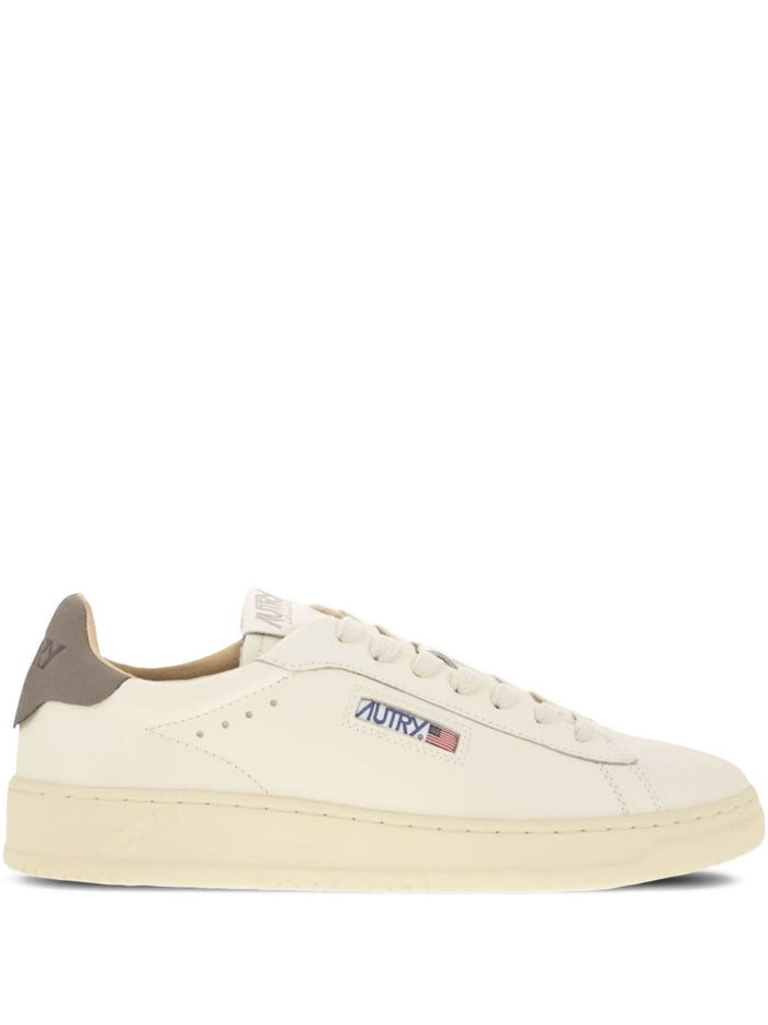Autry Dallas Uomo Scarpa Bianco-Marrone 1