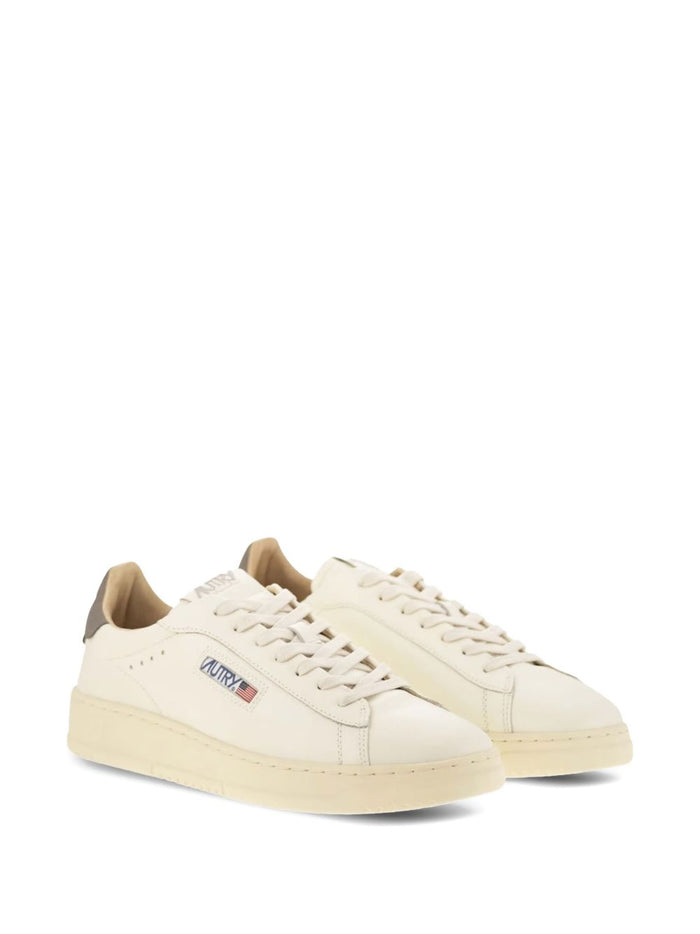 Autry Dallas Uomo Scarpa Bianco-Marrone 3