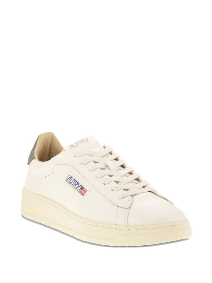 Autry Dallas Uomo Scarpa Bianco-Marrone 4