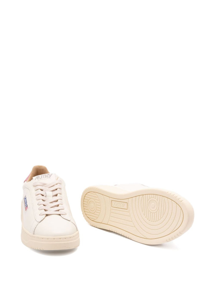 Autry Dallas Damenschuh Weiß-Pink 5