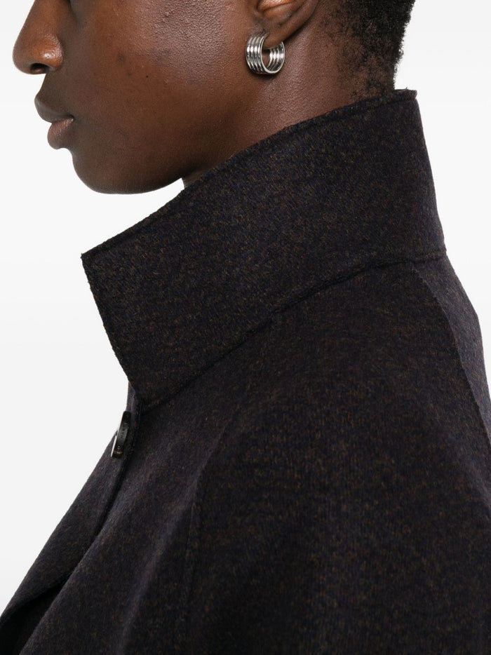 Harris Wharf London Damen Mantel in braun 4