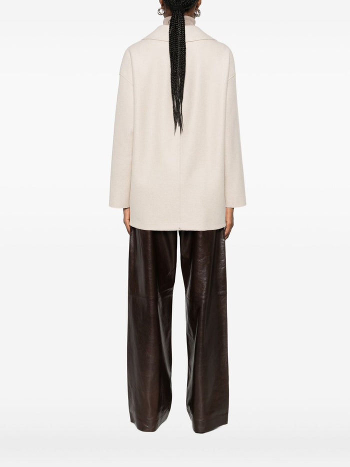 Harris Wharf London Cappotto Beige Donna 2