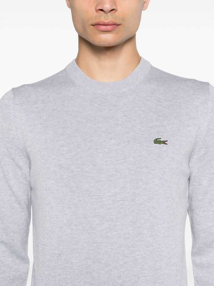 Lacoste Uomo Maglia Grigio Coccodrillo Piccolo 4