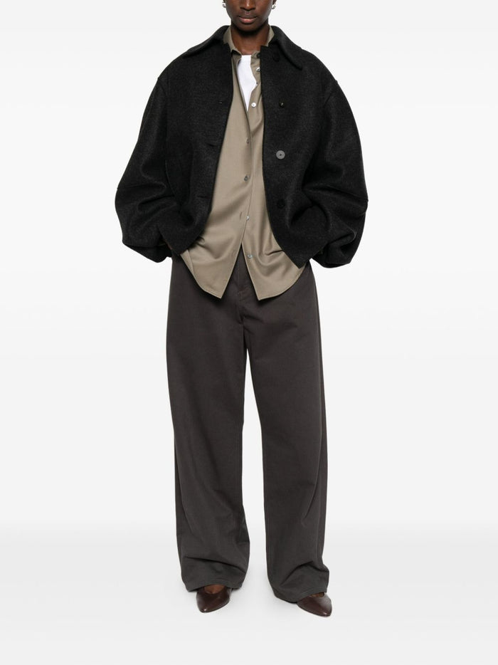 Harris Wharf London Damen Mantel in Grau 2