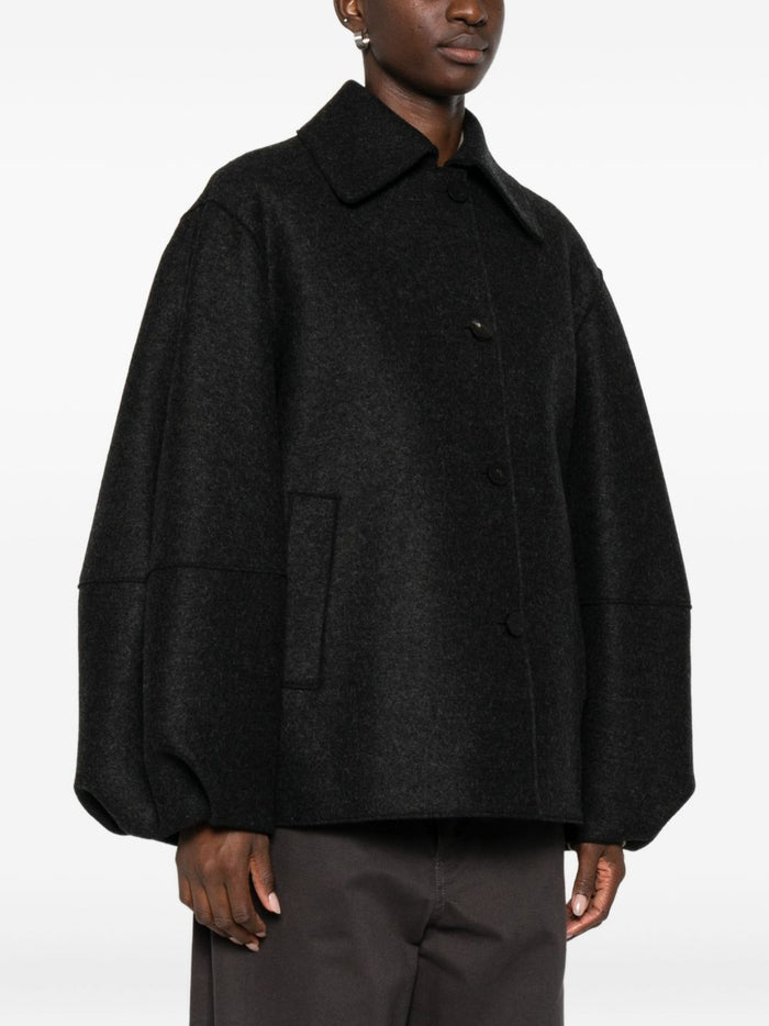 Harris Wharf London Damen Mantel in Grau 3