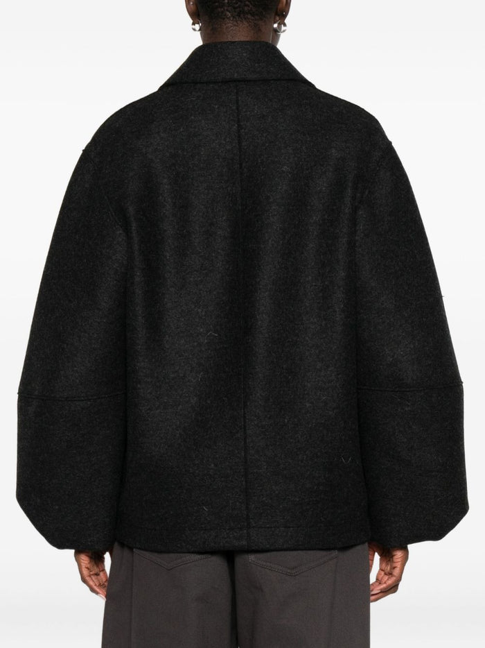 Harris Wharf London Damen Mantel in Grau 5