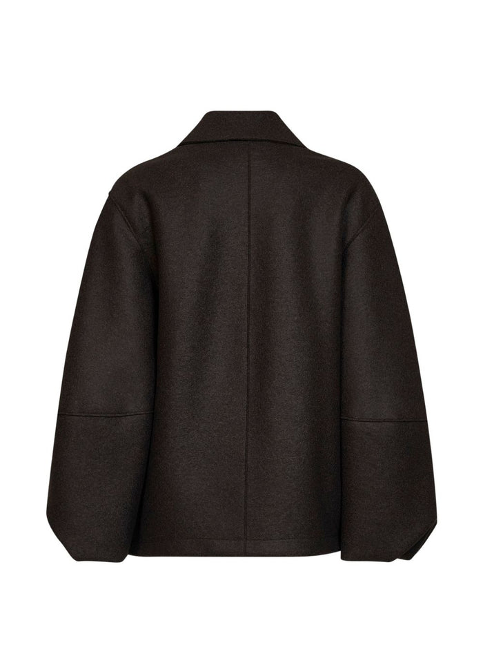Harris Wharf London Giaccone Marrone Donna 2