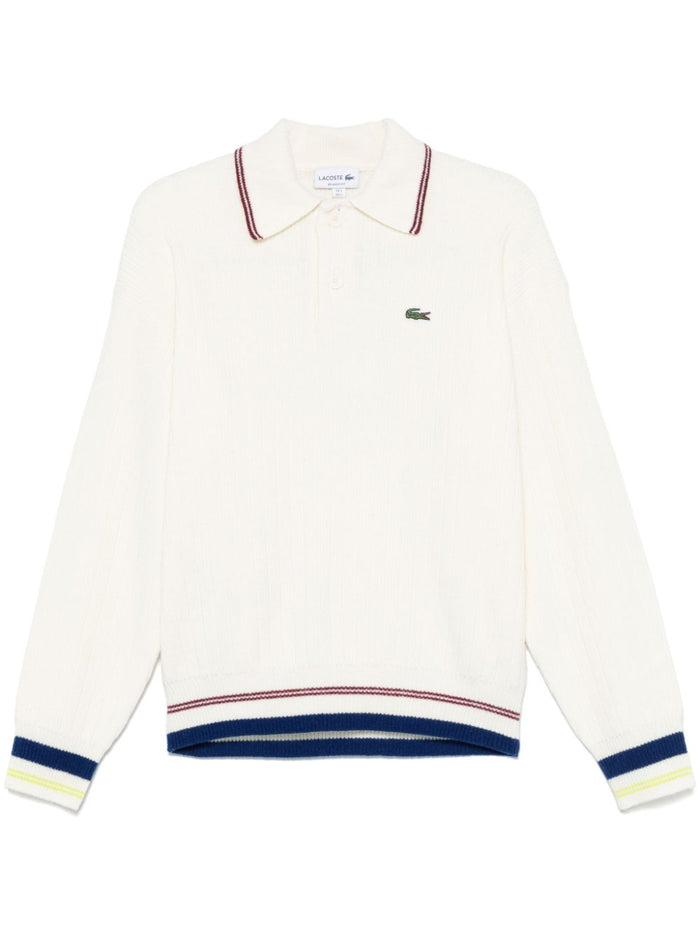 Lacoste White Men's Jersey 1