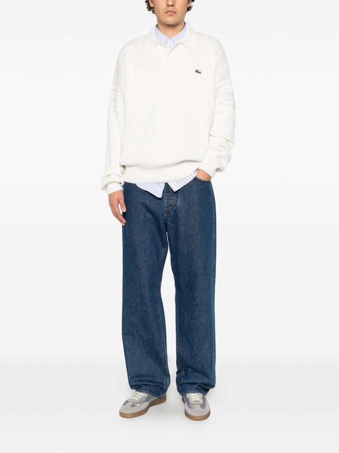 Lacoste Maglia Bianco Uomo 2