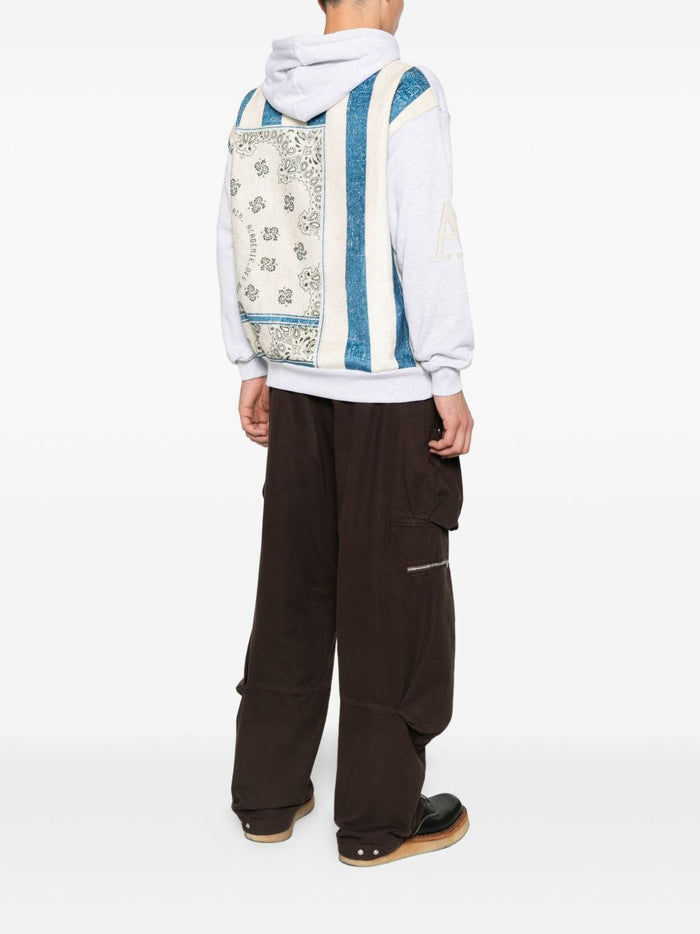 Al Ain Men's Grey Striped Sweatshirt 2