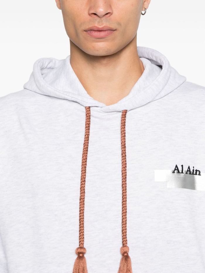 Al Ain Men's Grey Striped Sweatshirt 4