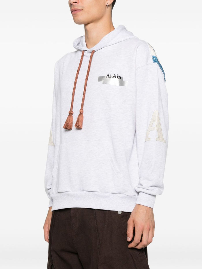 Al Ain Men's Grey Striped Sweatshirt 3