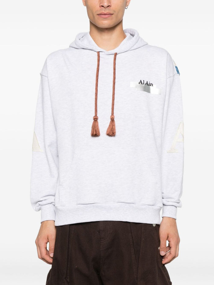 Al Ain Men's Grey Striped Sweatshirt 1