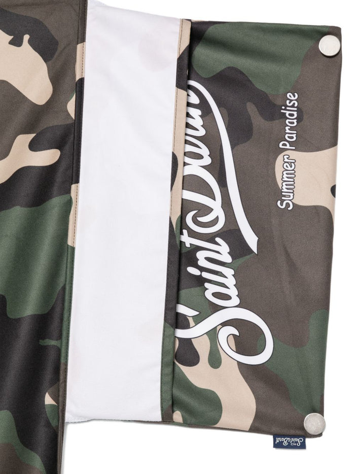 Mc2 Saint Barth Telo Mare Camouflage Unisex Verde 3