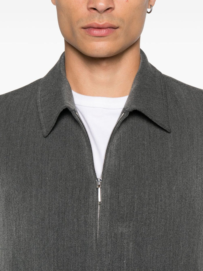 New York Giubbotto Grigio Uomo 5