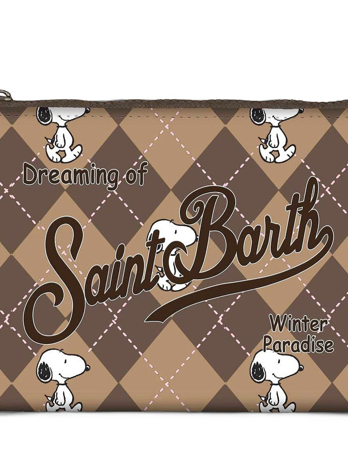 Mc2 Saint Barth Pochette Snoopy Argyle Donna 2