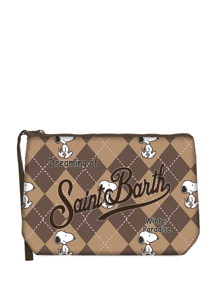 Mc2 Saint Barth Pochette Snoopy Argyle Donna 1