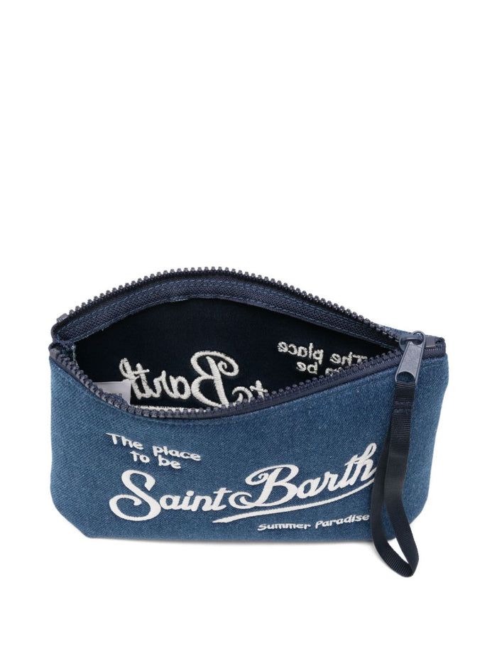 Mc2 Saint Barth Men's Blue Clutch Bag 2