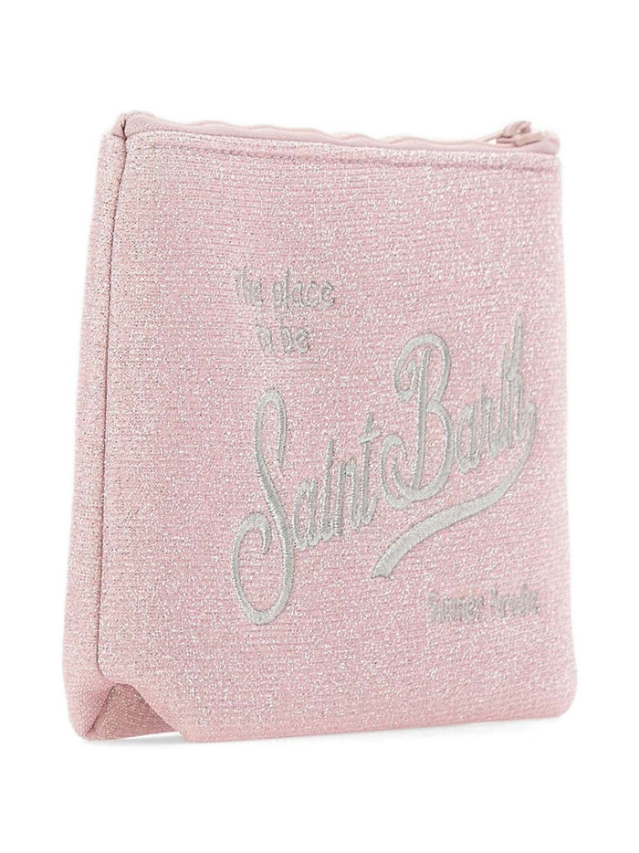 Mc2 Saint Barth Pochette Aline Lurex Donna Rosa 3