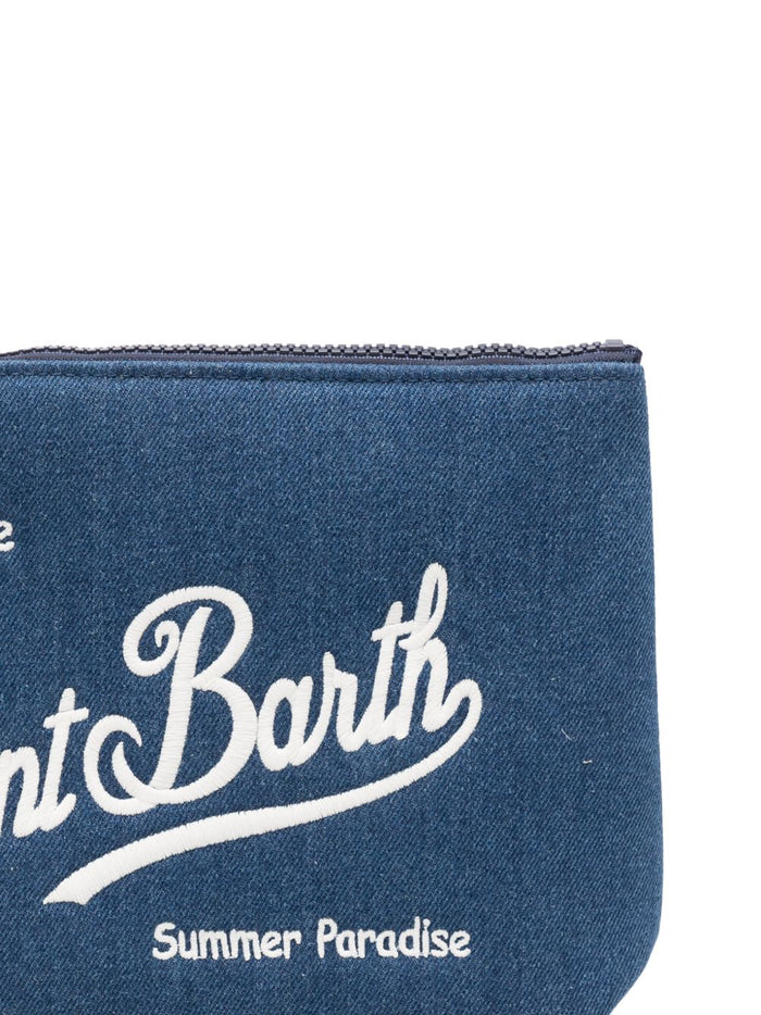 Mc2 Saint Barth Pochette Aline Denim Uomo Blu 4