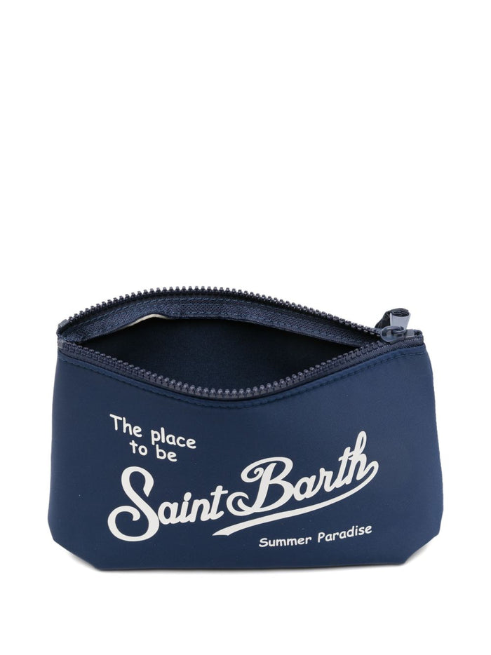 Mc2 Saint Barth Pochette Aline Nylon Unisex Blu 2