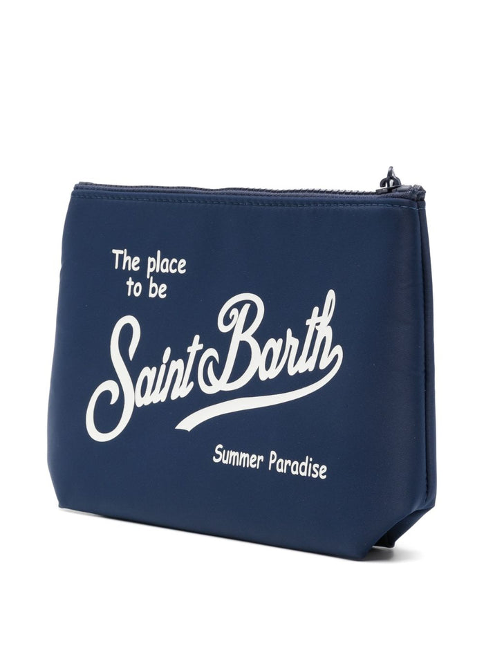 Mc2 Saint Barth Pochette Aline Nylon Unisex Blu 3