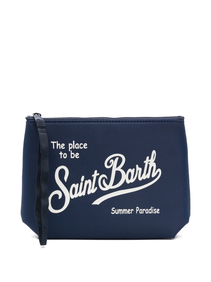 Mc2 Saint Barth Pochette Aline Nylon Unisex Blu 1