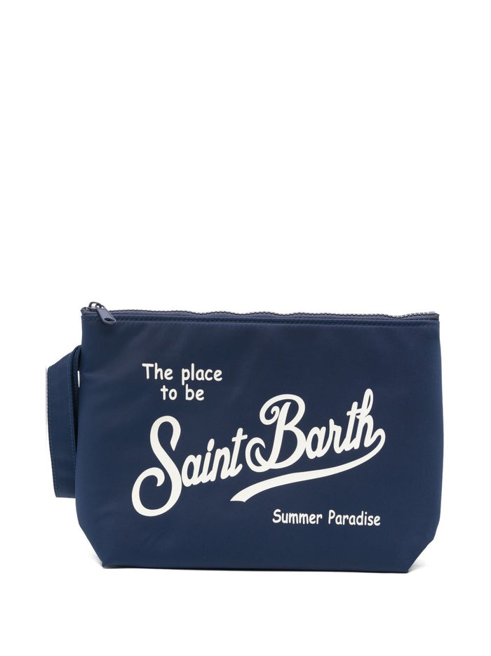 Mc2 Saint Barth Men's Blue Clutch Bag 1