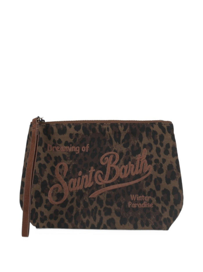 Mc2 Saint Barth Pochette Dark Leopard Donna 1