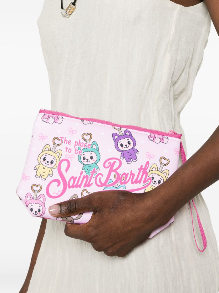 Mc2 Saint Barth Pochette Aline Cartoon Unisex Rosa 2