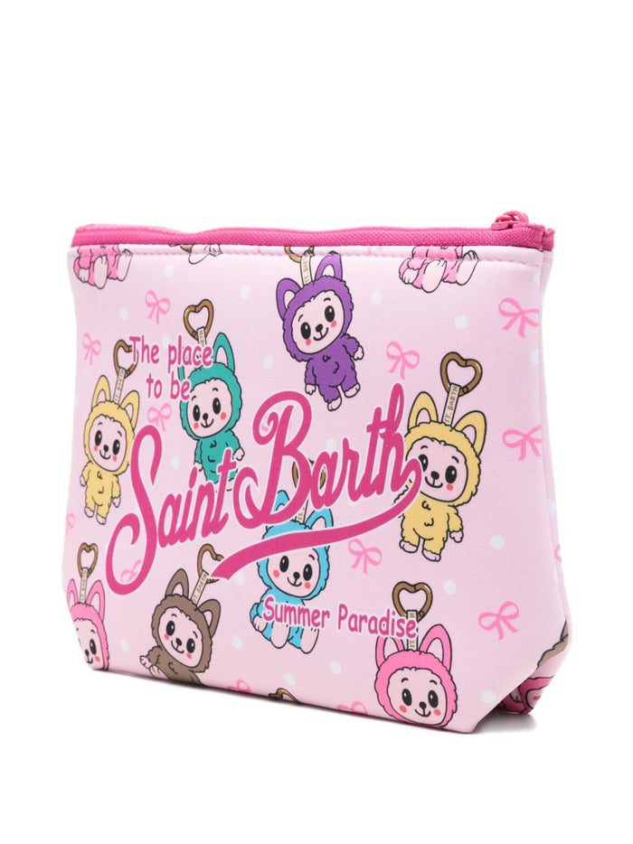 Mc2 Saint Barth Pochette Aline Cartoon Unisex Rosa 4