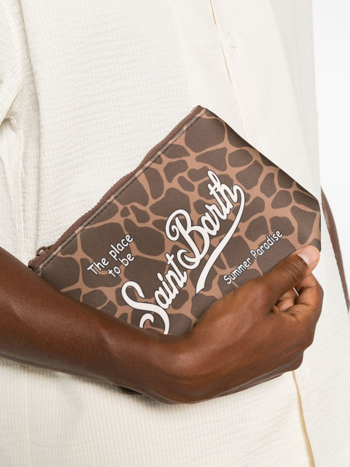 Mc2 Saint Barth Pochette Giraffe Skin 18 Unisex 2