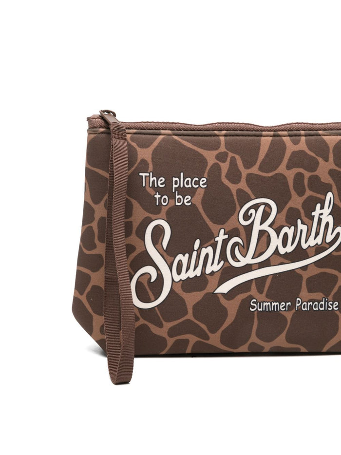 Mc2 Saint Barth Pochette Giraffe Skin 18 Unisex 4