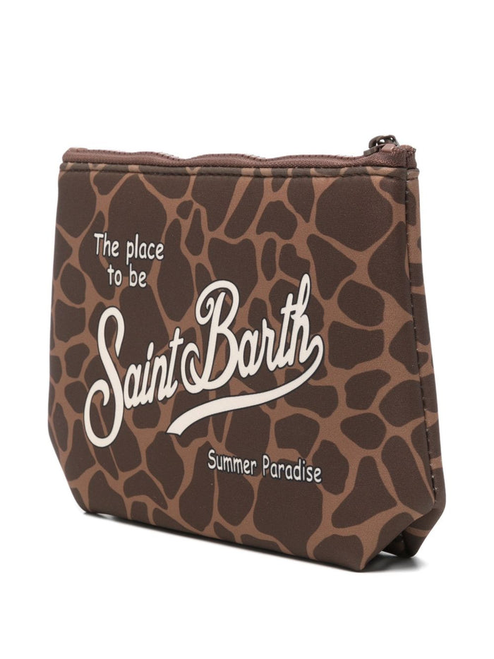 Mc2 Saint Barth Pochette Giraffe Skin 18 Unisex 5