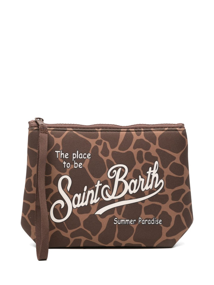 Mc2 Saint Barth Pochette Giraffe Skin 18 Unisex 1