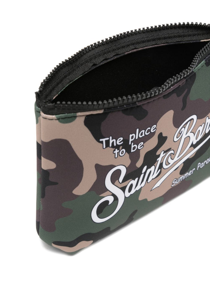 Mc2 Saint Barth Pochette Aline Camouflage Unisex Verde 3