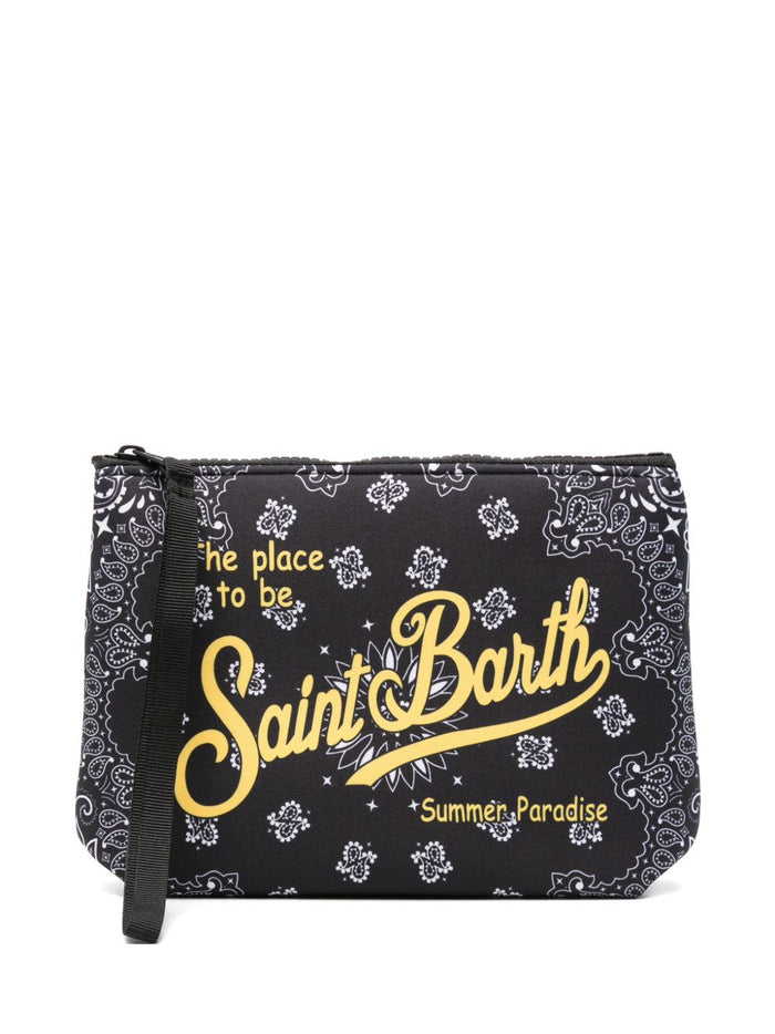 Mc2 Saint Barth Pochette Aline Bandana Unisex Nero 1