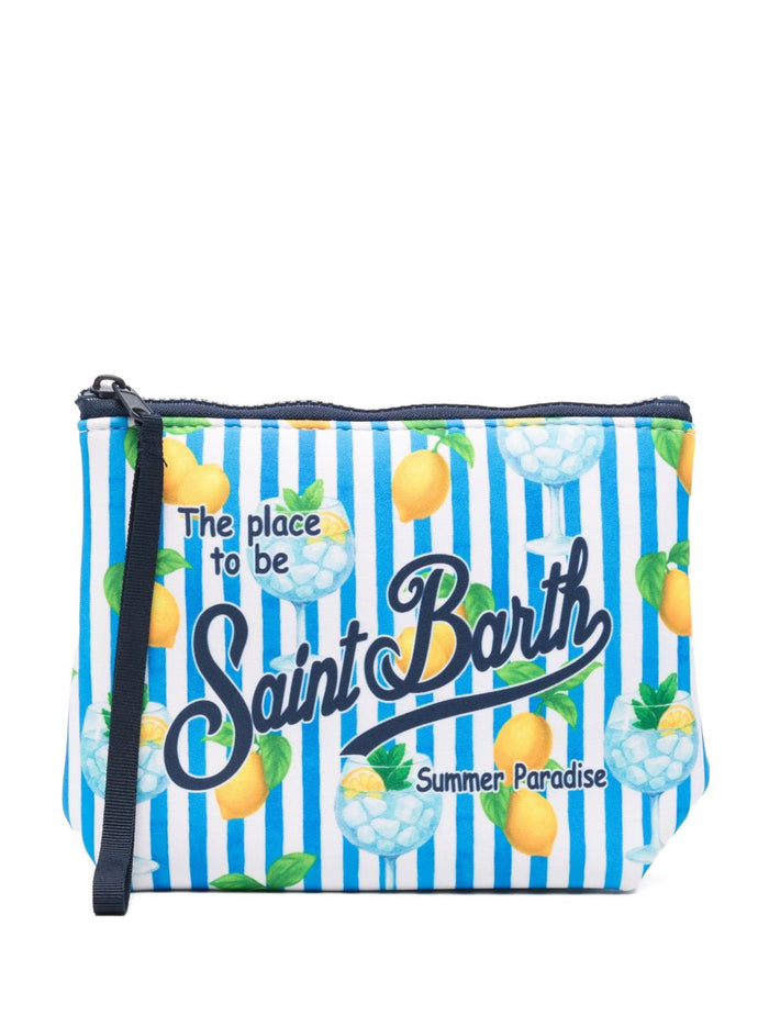 Mc2 Saint Barth Gin Tonic Lemon Stripes Pouch 17 Unisex 1