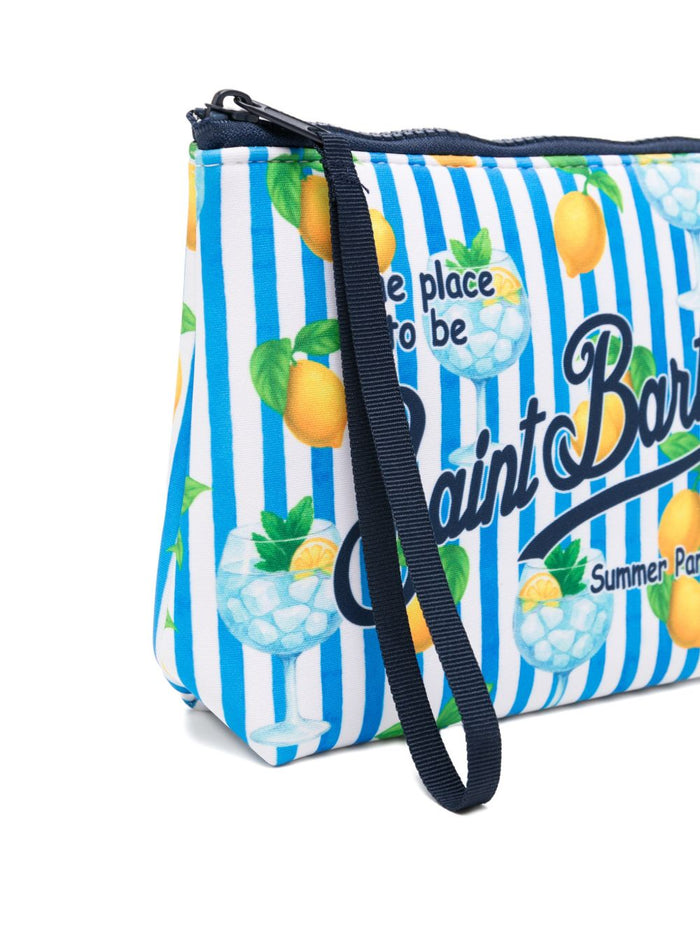 Mc2 Saint Barth Gin Tonic Lemon Stripes Pouch 17 Unisex 3