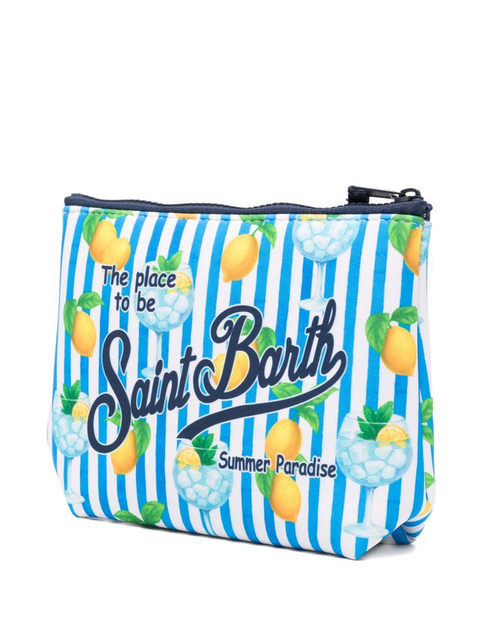 Mc2 Saint Barth Gin Tonic Lemon Stripes Pouch 17 Unisex 4