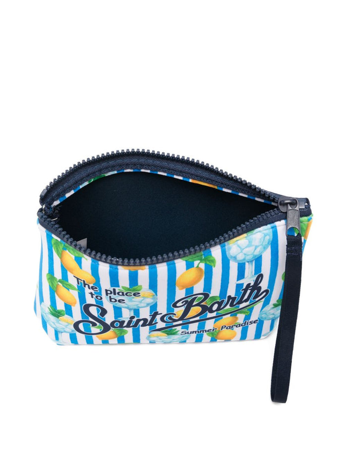 Mc2 Saint Barth Gin Tonic Lemon Stripes Pouch 17 Unisex 5