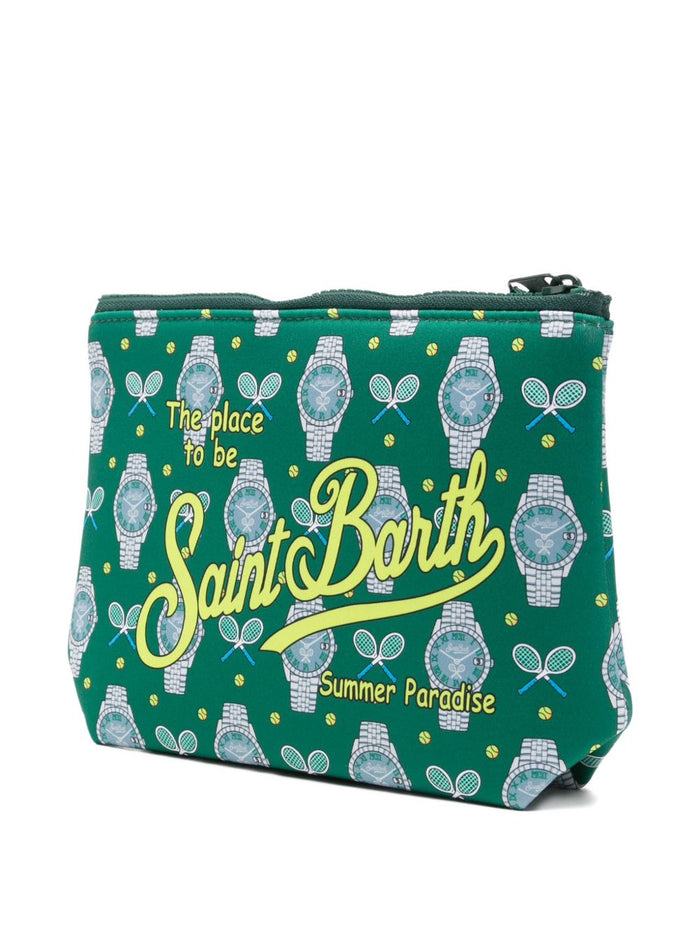 Mc2 Saint Barth Tennis Clock 51 Unisex Pouch 3