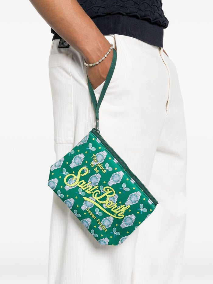 Mc2 Saint Barth Tennis Clock 51 Unisex Pouch 2