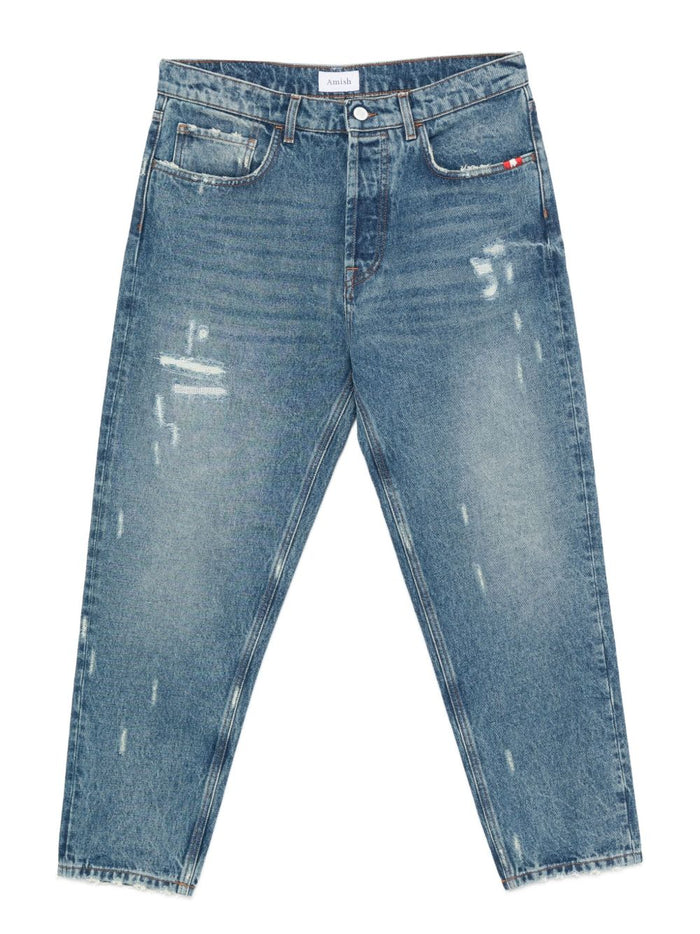 Amish Herren Blue Jeans 1