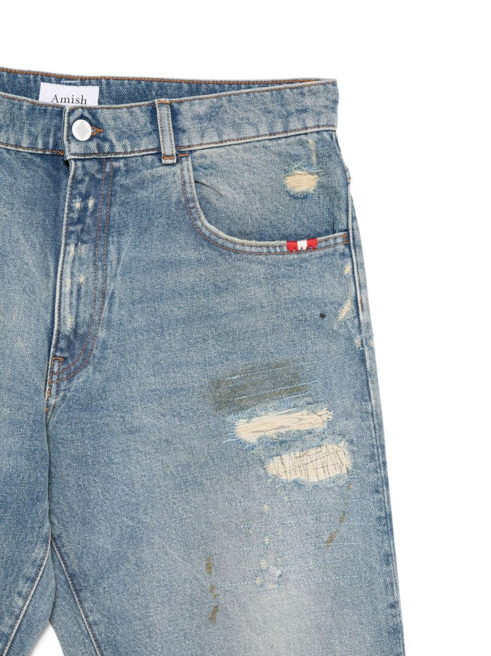 Amish Jeans Blu Uomo 3