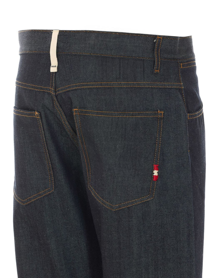 Amish Jeans Blu Uomo 4