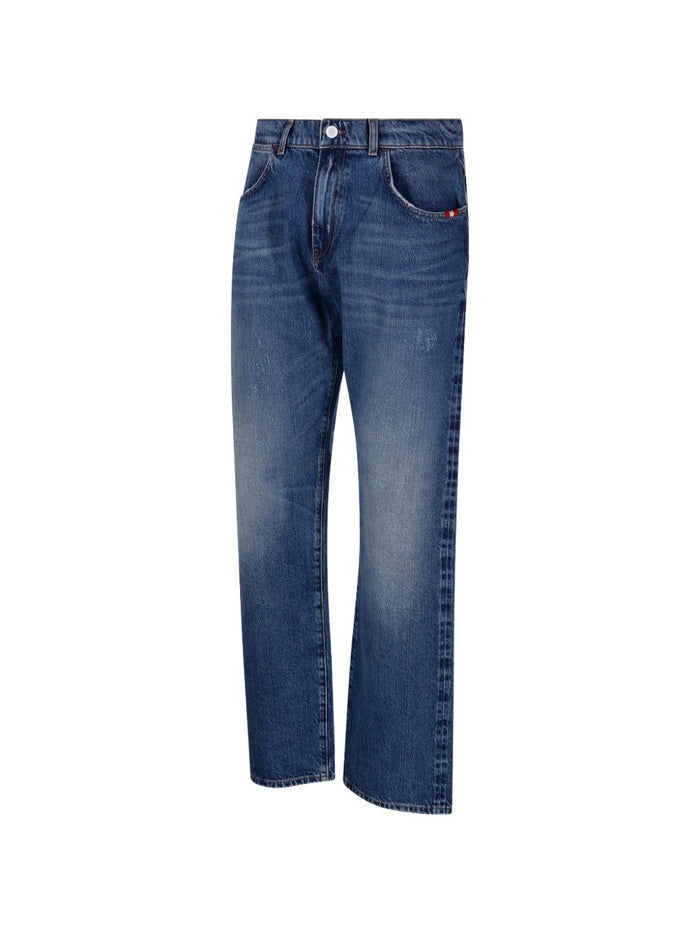 Amish Jeans Blu Uomo 2